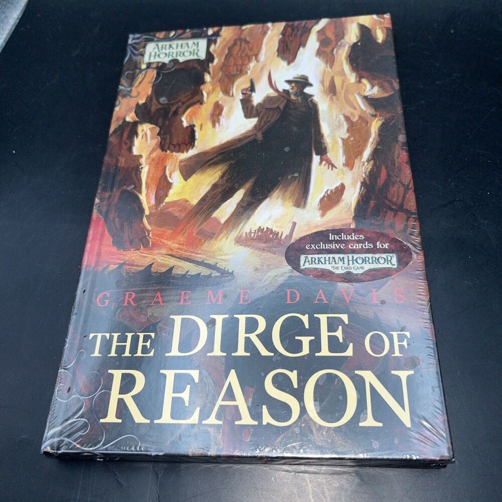 Arkham Horror: The Dirge of Reason - Novella (NIS) SEALED W CARDS